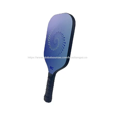 Professional manufacturer carbon fiber pickleball paddle PP honeycomb core lightweight paddle one-piece offensive training paddle