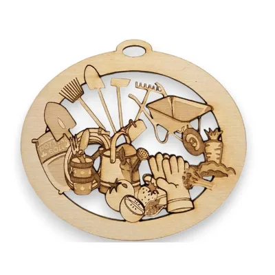 Personalized Gardening Ornament Gifts for Gardeners,/ Gardening Christmas Ornament