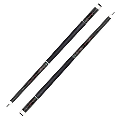 NO.97-2 EVA Series Carbon Fiber Cue 1/2 Split 12.4mm & 12.9mm Factory Customization Steel Joint for Snooker OEM Customized