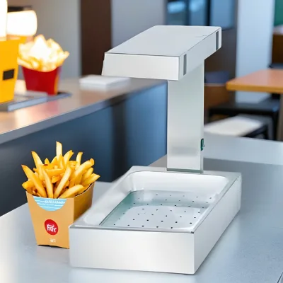 A Electric Counter Top Hot Warming Light Hanging French Fries Bulb Buffet Infrared Fast Food Warmer Set Heat Lamp for Chips Sale