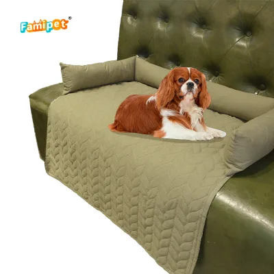 Famipet Wholesale Waterproof Dog Bed Cover Pet Blanket for Furniture Bed Couch Sofa