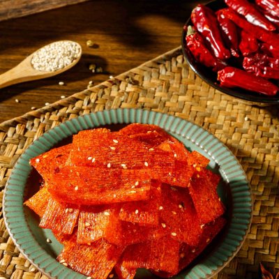 Hot and Delicious Halal Spicy Strips Chinese Snack Food