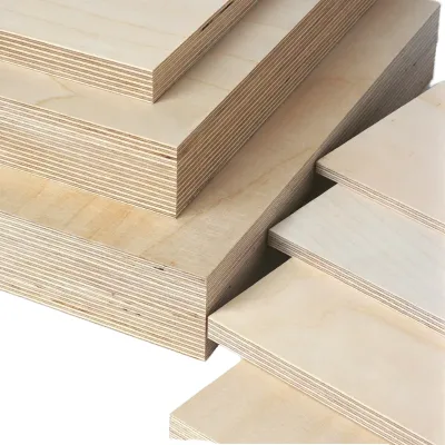 Best Quality Solid 1220 2440mm Full Birch Plywood for Home Office Warehouse & Villa Furniture