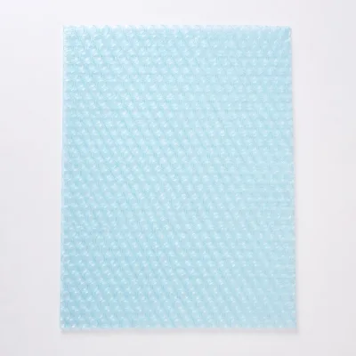 Blue Double Sided Bubble Flat Mailer Lightweight Shockproof Protective Packaging Bag for Shipping and Storage