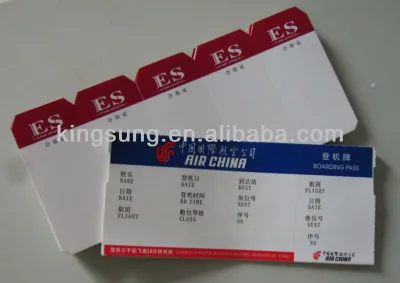 Printing Boarding Pass Check and Luggage Tag