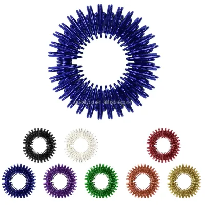 High Quality Spiky Sensory Rings Stress Relief Fidget Sensory Rings Finger Massaging Ring for Anxiety