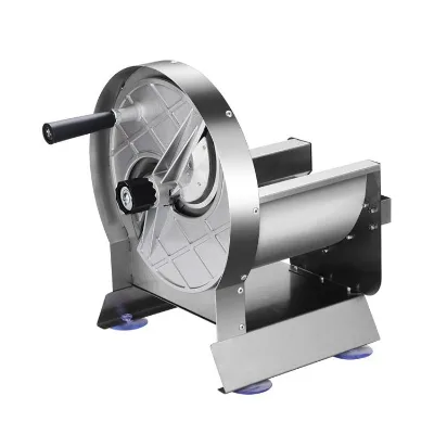 Easy to Operate Dual Use Manual Stainless Steel Hand Crank Vegetable and Fruit Slicer Cutting Machine