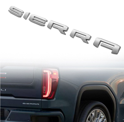 Custom Car Front Door Badge Sign Symbol Decal Plate Nameplate Emblem for Sierra