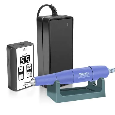 High Speed Desktop Nails Drill Machine 40000Rpm Gel Polish Remover Machine Plastic Electric Nail Drill Machine CE