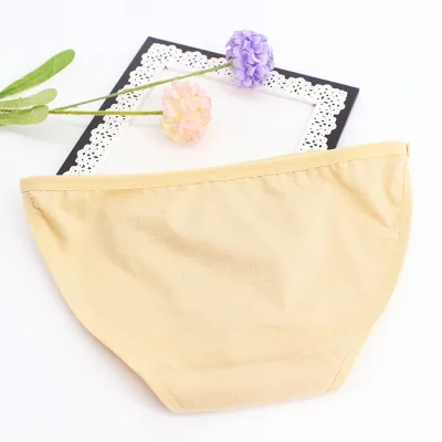 High Cut Nude Dance Briefs Cotton Women Ballet Underwear
