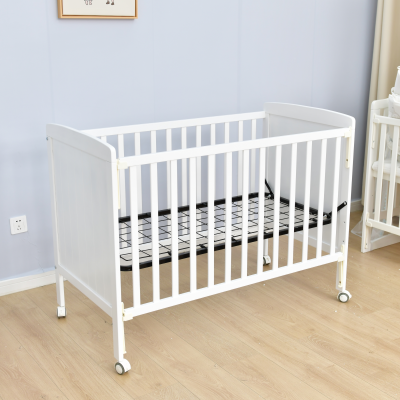 New Design Iron Bed Bottom Small Baby Crib Babies Bed Crib Kids Cribs Baby with Slide Rail