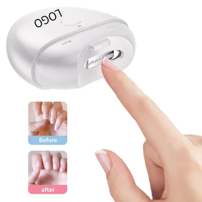 Custom Logo Safety Baby Electric Nail Clippers Trimmer Kids Nail Cutter for Adult and Baby Nail Polisher