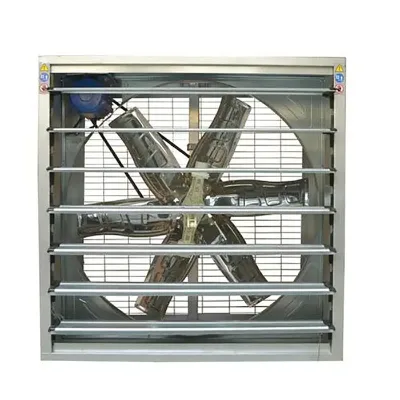 Bainer Greenhouse Negative Pressure Ventilation Fan, Galvanized Push-Pull Exhaust Fan