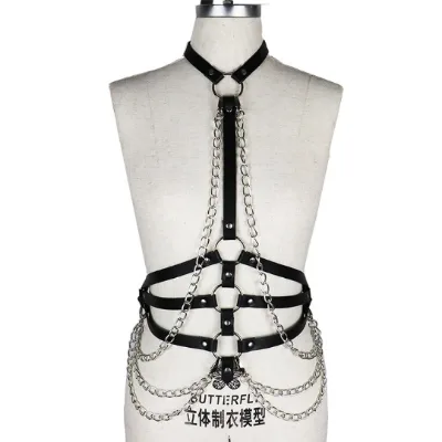 Female Sex Bondage Restraint Harness Fetish Female Body Harness Erotic Costume Restraints Bodysuit for Sex Play Sex Toys
