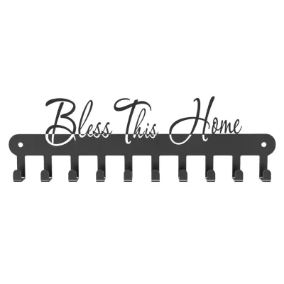 Iron Hook Seamless Non-Perforated Clothes Key Hooks Wall-Mounted Modern
