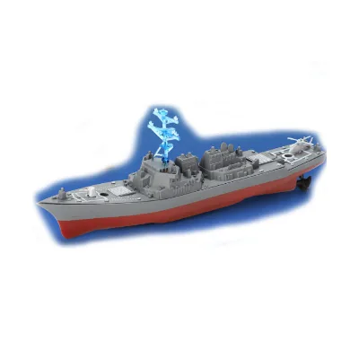 New Arrival Remote Control Warship Toys Rechargeable RC Boat Model Toy