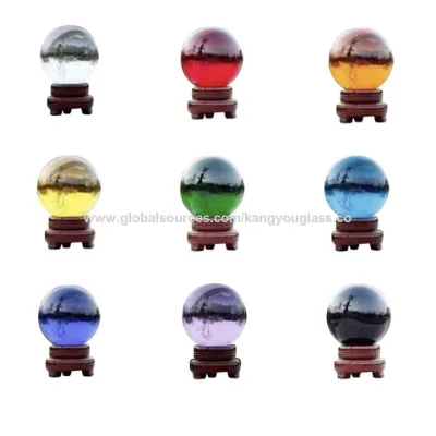 Crystal glass crafts