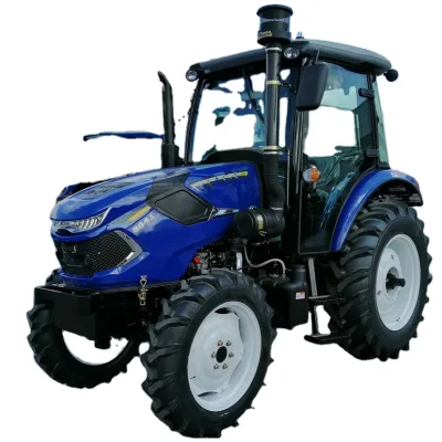 Agricultural Machinery 4 Wheel Drive 4*4wd 70hp 4 Cylinder Diesel Engine Farming Holder Tractor A/C Cabin for Sale Made China