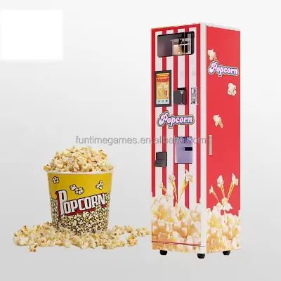 Commercial Mini Popcorn Vending Machine 2 Flavors New or Used Condition for Restaurants Bakeries with Motor Core Component