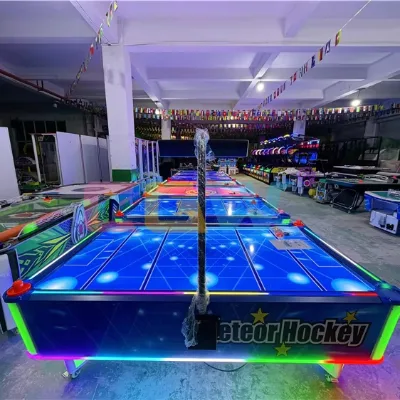 GOOD PROFIT Commercial Ice Air Hockey Arcade Game Machine Coin Operated Air Hockey Table for Amusement Park Indoor Entertainment