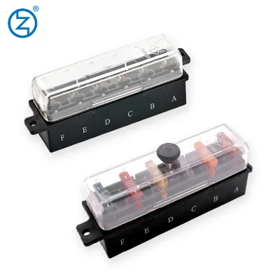 Automotive Fuse Holder Blade Fuse Block Multi Way Terminal Fuse Block with LED