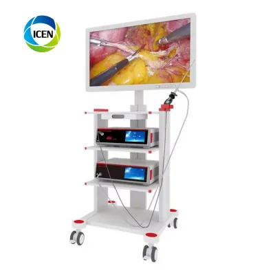 IN-GW1000L-N the 4k All-in-one Medical Endoscopic Camera System Integrates Laparoscopic Monitor and LED Light Source