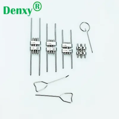 Denxy Dental Orthodontic Equipment Laboratory Supply Stainless Steel Palatal Expander Hyrax Orthodontic Expansion Hyrax Screw
