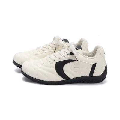 Classy Women's Casual Shoes GAT Retro Breathable Lightweight 3CM Black White Hongbao Footwear RTS Low MOQ