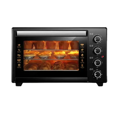120 Mins Adjustable Electric Temperature Control Air Fryer Toast Oven