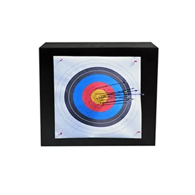 Durable 50cm Outdoor Archery Target with Feather-Like Plastic Material 50cm Height for Competition Shooting Use