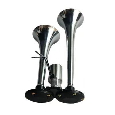 Sinotruk HOWO A7 T7H T5G SITRAK C7H HOHAN Truck Universal Spare Parts Without Solenoid Valve Dual Tone Air Horn 24V WG9000270002