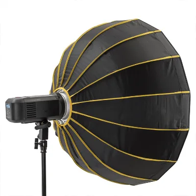 65cm Hexadecagon Parabolic Umbrella Beauty Dish Softbox With Honeycomb Grid for Flash Light Photography Glow Ez Lock Softbox