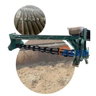 High Quality Compost Turner Machine Tractor Driven Manure Fermentation Moving Type Compost Turner