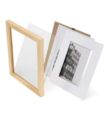 Photo Frame for Wall Hanging or Tabletop Standing,Also Display Photos for Floating Effect