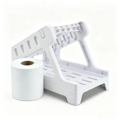 Folding Label Paper Thermal Printer Self Adhesive Label Printer Printing Paper Stand
