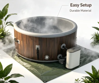 OEM / ODM Spa Tubs Indoor Modern Outdoor Hot Tub 5 Person Spa Bath Tub Massage Freestanding for Garden/Villa Use
