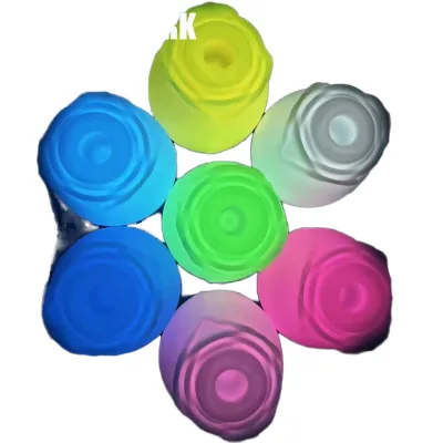 Glow in the Dark Rose Vibe Clitoral Sucking Vibrator Nipple Sucker Clitoris Stimulator Glowing Rose Vibrator Women Sex Rose Toy