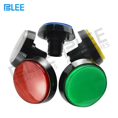 Free Sample 60MM LED Arcade Button Pin Push Button Switch