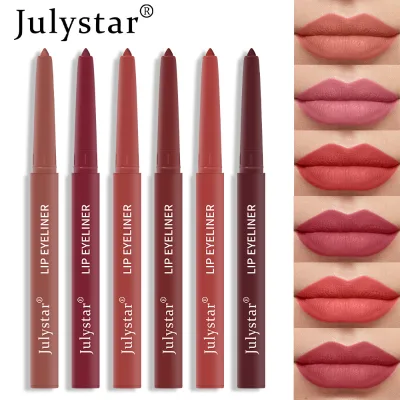 Private Label Lipliners for Black Girls Nontransparent Lip Liner Best Natural Waterproof Long Wear Nude Brown Lip Liner