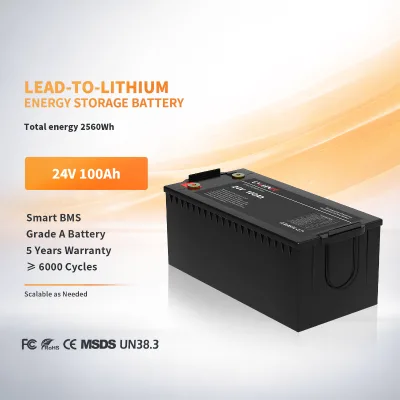 Waterproof IP67 24V LiFePO4 Batteries 80AH/100AH Trolling Motor/Boat/Electric Boat with 6000 Cycles & 2-Year Warranty