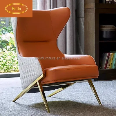 High Quality Living Room Furniture Sets Italian Sofa Designer Chaise Lounge Chairs Leather