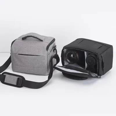 Portable Durable Digital Gear Camera Bags Waterproof Padded Compact Camera Shoulder Bag for DSLR/SLR/Mirrorless Cameras