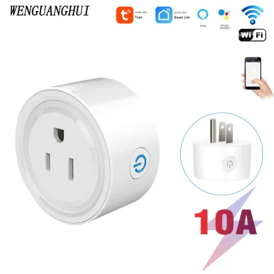 US standard smart plugs can be remotely controlled via a mobile app, Alexa, or Google voice assistant.