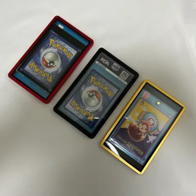 Stackable PSAs Aluminium Strong Magnets Graded Guard Card Protector Slab Standard Size Acrylic Insert Set for 35pt One Touch Set