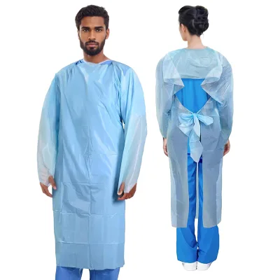 CPE Great protection Gown From a Wide Range of Chemicals Animal Fats and Potential Exposure to Grease