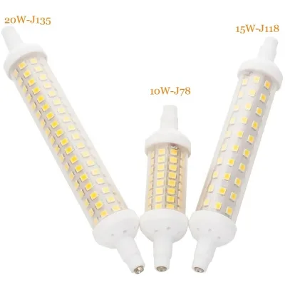 Dimmable LED Light Bulb 78mm 118mm 135mm 220V R7S Energy Saving Replace Halogen Light