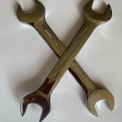 Quality Assured Double-Headed Wrench Double Open End Spanner Tool for DIY Metric Bolt Open/Closed Use OEM Customizable