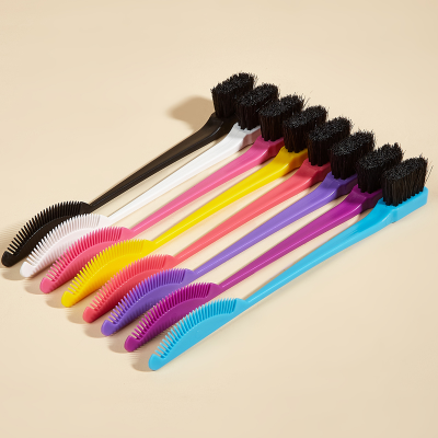 Hairdresser's Beauty Salon Hairdressing Tools Hairline Hair Combing Makeup Edge Brush,two Side Design Brush