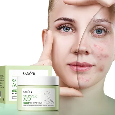 Anti Acne Face Mask Acne Treatment Face Mask Pads Glycolic Anti Ance Salicylic Acid Cotton Pads for Face