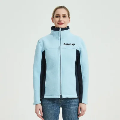 Top Selling Womens Polar Fleece Jackets Customized Outdoor Sportswear Jacket for Women